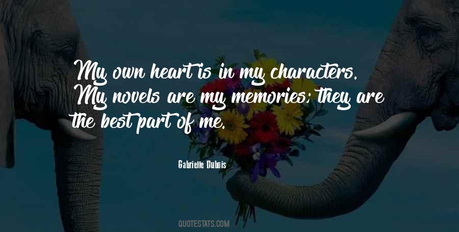 Quotes About My Memories #1412445
