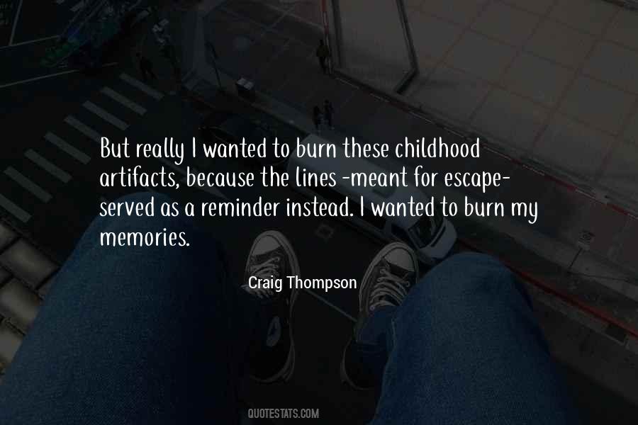 Quotes About My Memories #1593005
