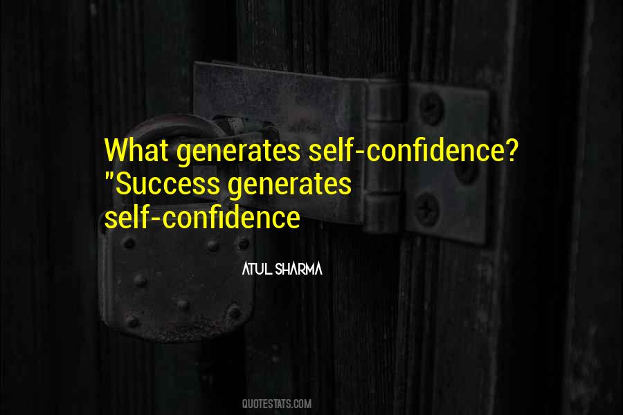 Confidence Success Quotes #406169