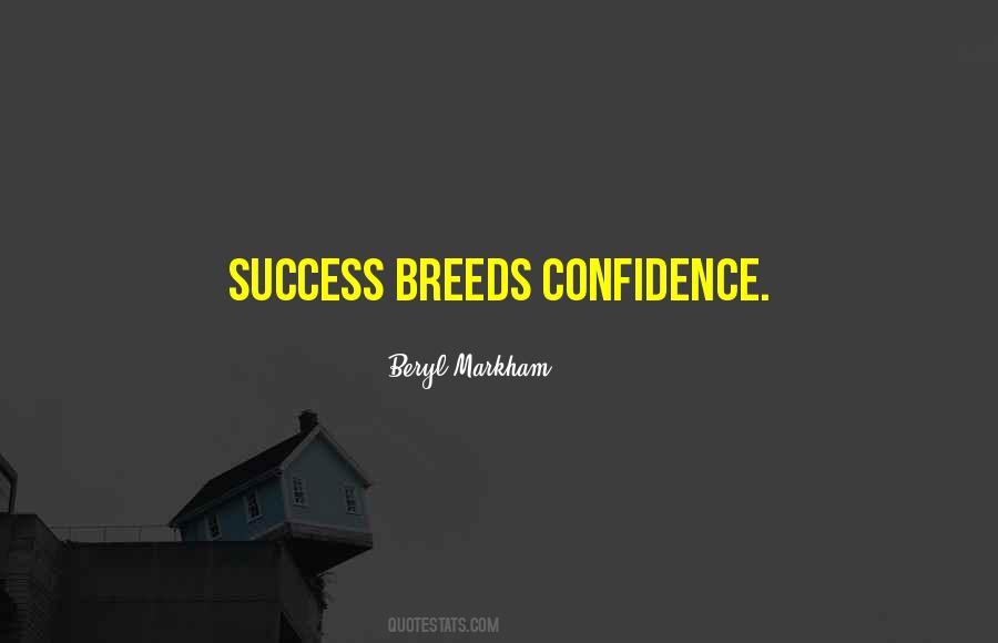 Confidence Success Quotes #695661