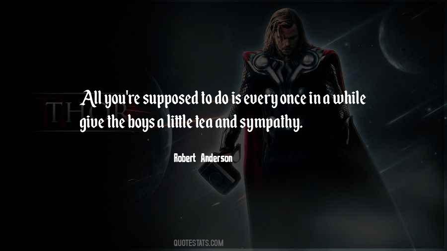 Tea And Sympathy Quotes #1457647