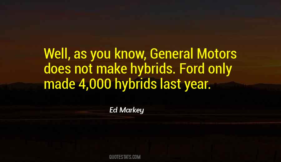 Quotes About Hybrids #1055429