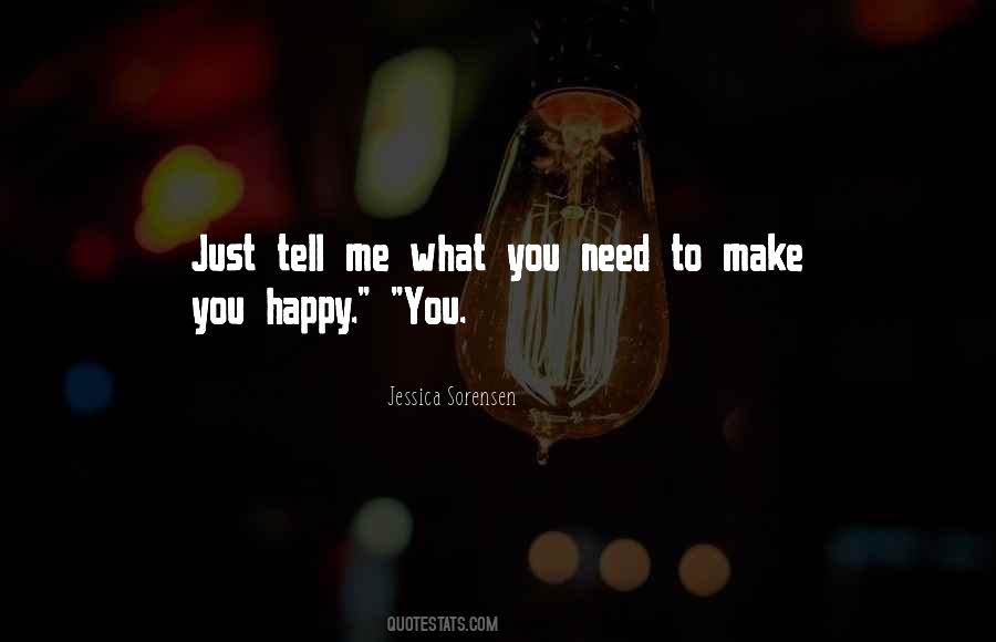 You Happy Quotes #1288692