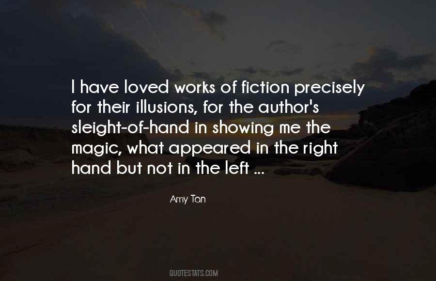 Quotes About The Left Hand #416443