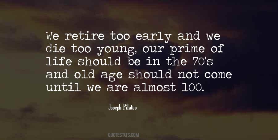 Quotes About The Young And Old #777575