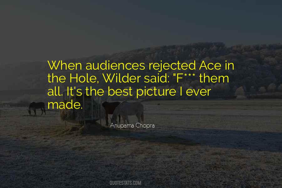 Ace In The Hole Quotes #233868