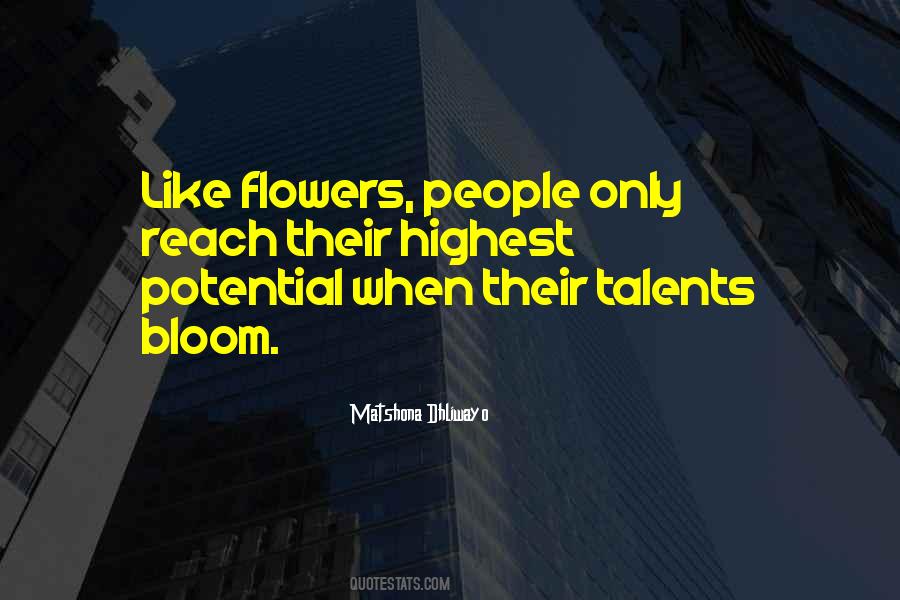 Like Flowers Quotes #766908