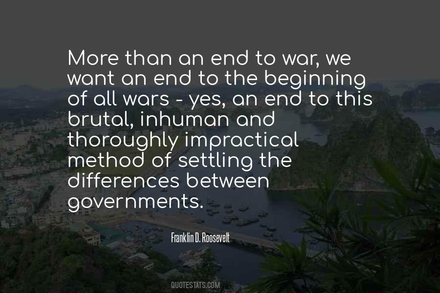 Brutal War Quotes #959971