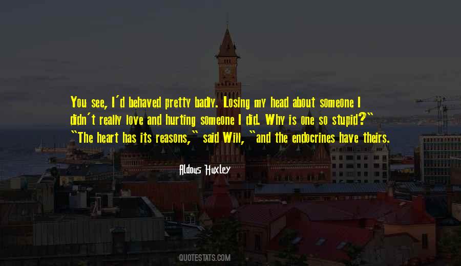 Quotes About Huxley Love #484231