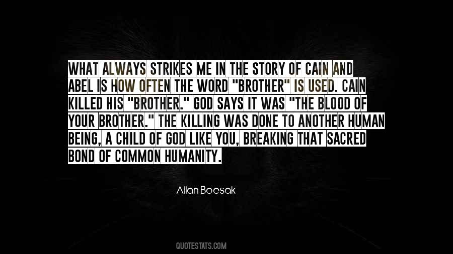 Humanity Killing Quotes #1616096