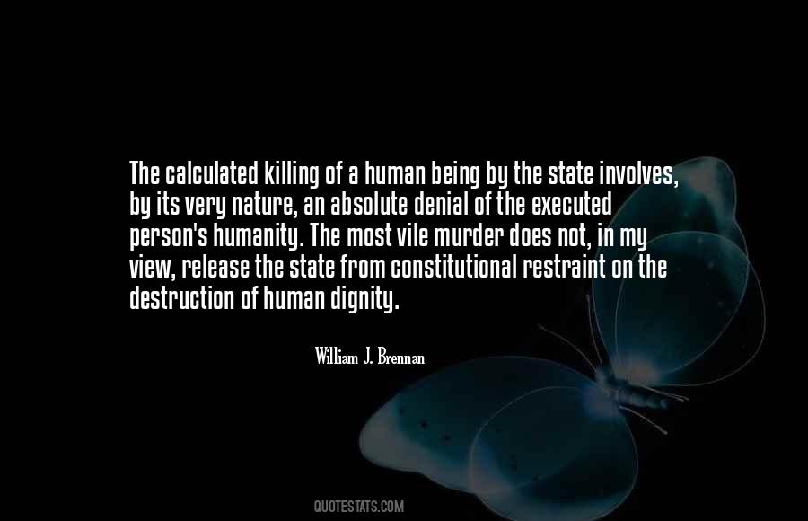 Humanity Killing Quotes #747948