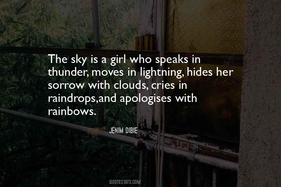 Even The Sky Cries Quotes #1808503