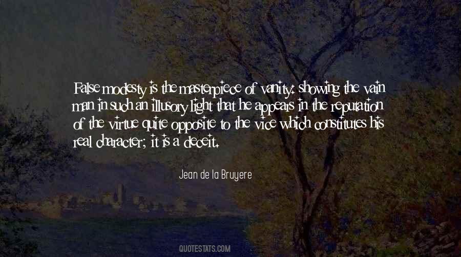 Modesty Is A Virtue Quotes #1188419