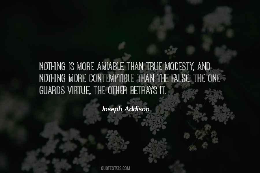 Modesty Is A Virtue Quotes #1298367