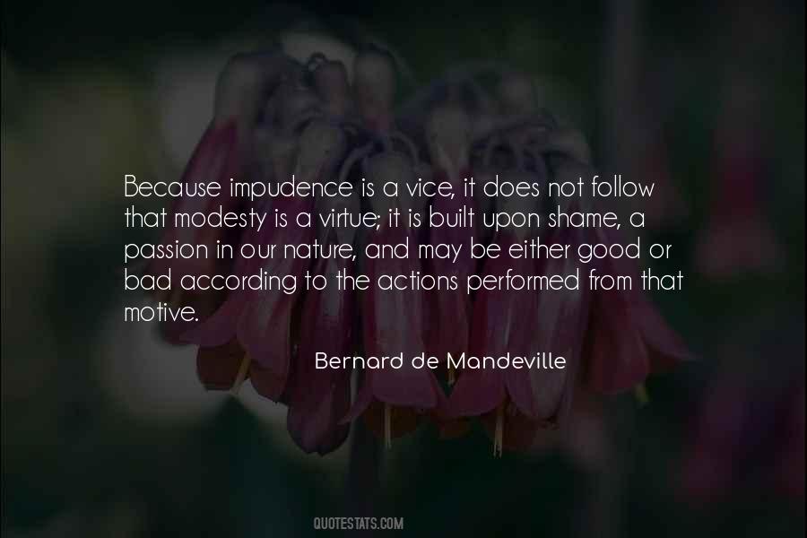 Modesty Is A Virtue Quotes #16369