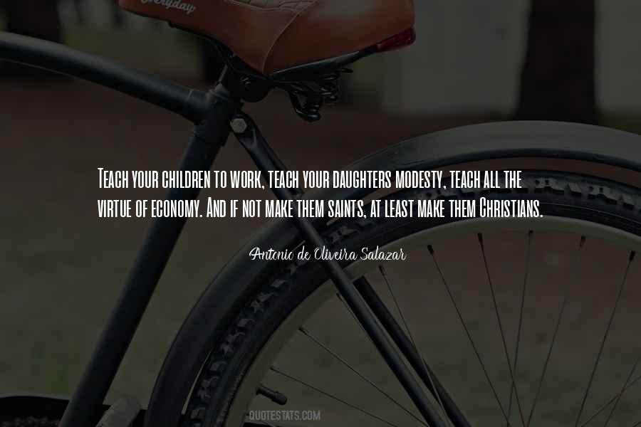 Modesty Is A Virtue Quotes #72495