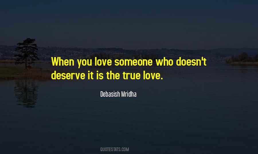 You Deserve Love Quotes #719699