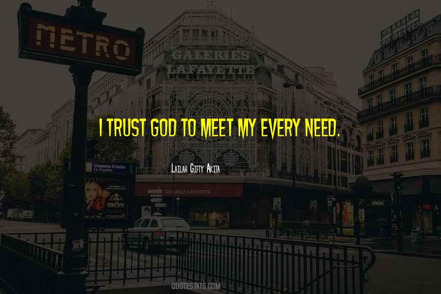 Trust Inspirational Quotes #1761902