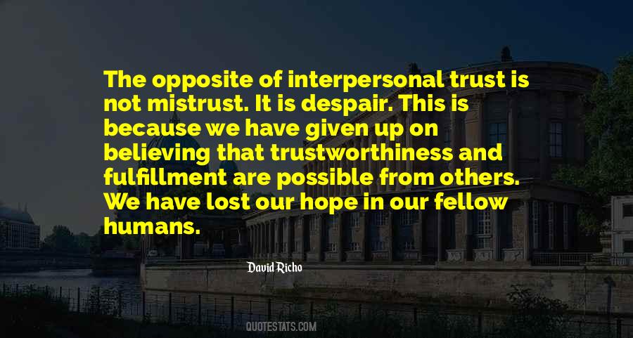Trust Inspirational Quotes #923626