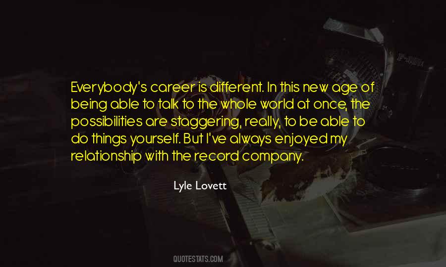 Career Company Quotes #1306837
