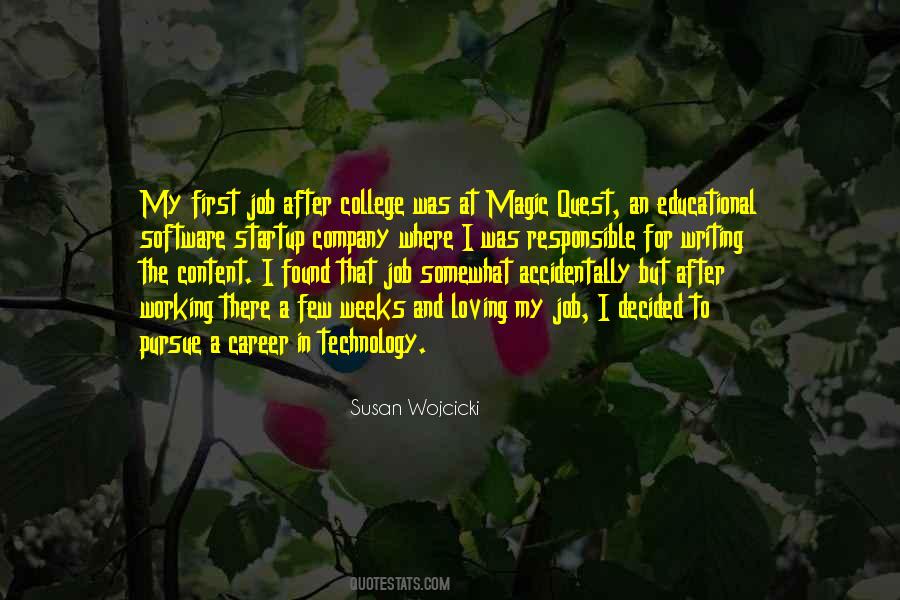 Career Company Quotes #1473479