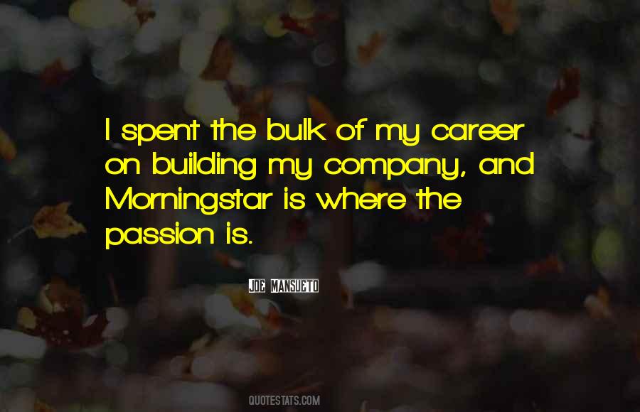 Career Company Quotes #1566385