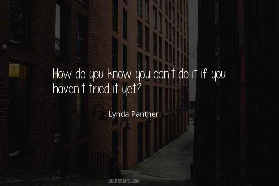 You Tried It Quotes #190283