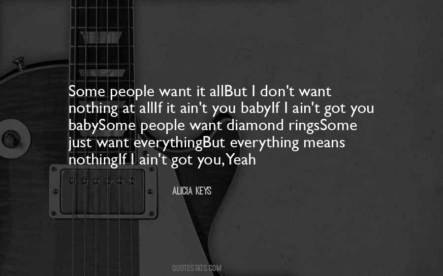 Baby I Want You Quotes #784203
