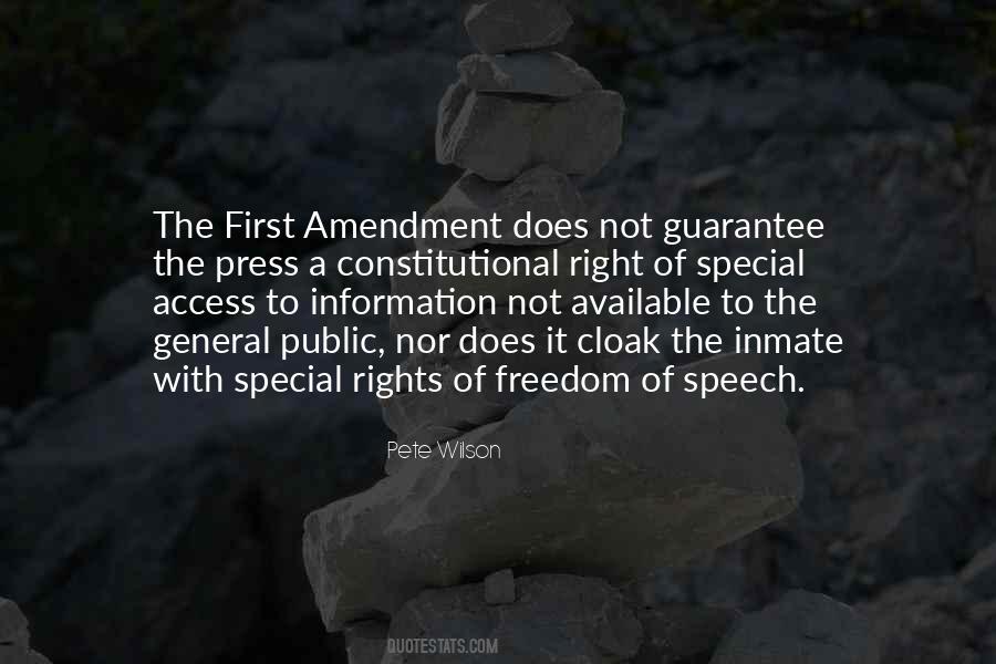 The Right To Freedom Of Speech Quotes #697916