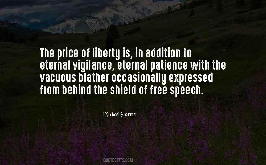 Liberty Vigilance Quotes #957299