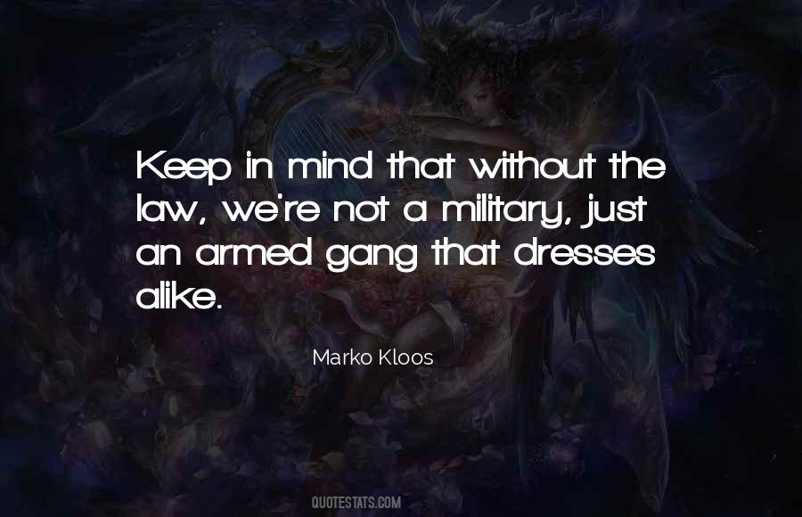 Military Law Quotes #631116