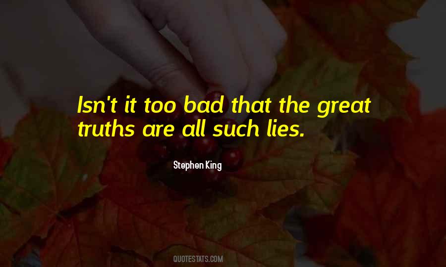 Lies Deceit Quotes #1047781