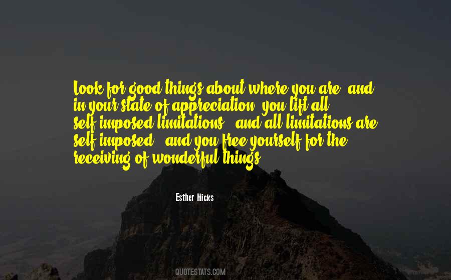 Good Appreciation Quotes #1669756