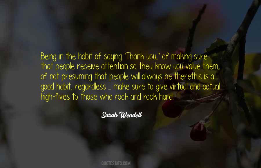 Good Appreciation Quotes #1755862