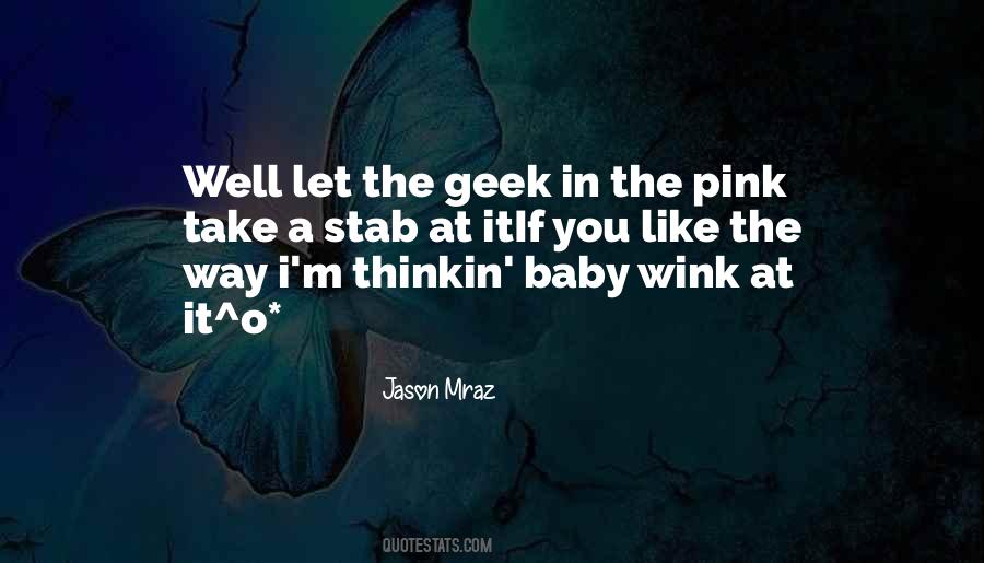 Pink Baby Quotes #1820170