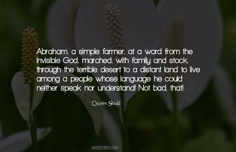 Farmer God Quotes #1154855