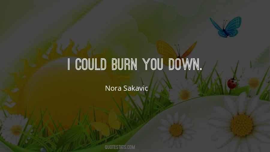 Burn It All Down Quotes #308505