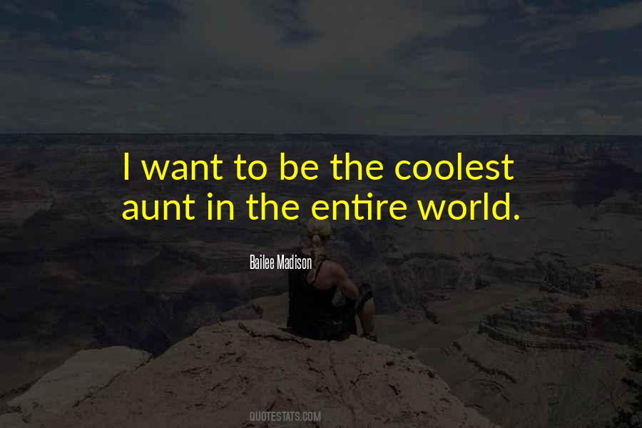 Coolest Aunt Quotes #271740