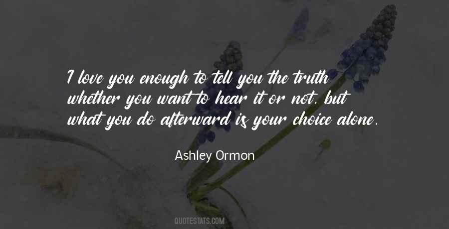 Decisions Love Quotes #1011704
