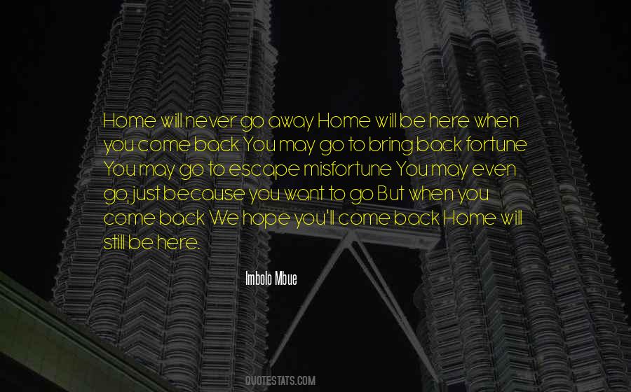 Home Escape Quotes #957511
