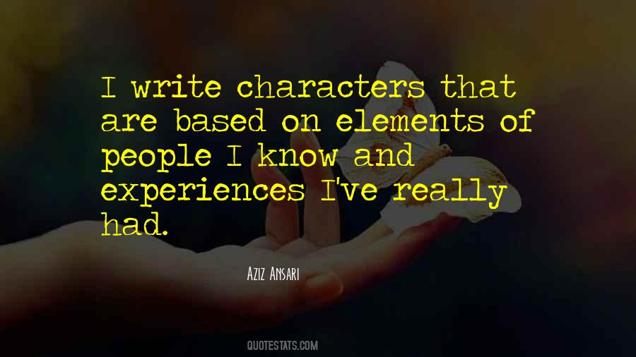 Writing And Character Quotes #274045