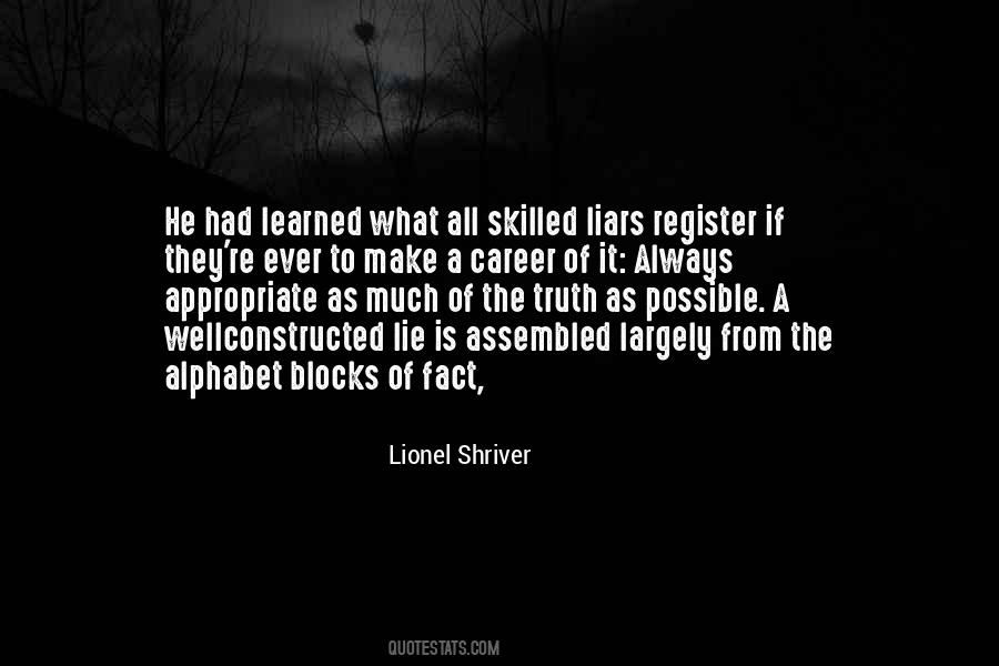 A Lie Is A Lie Quotes #185586