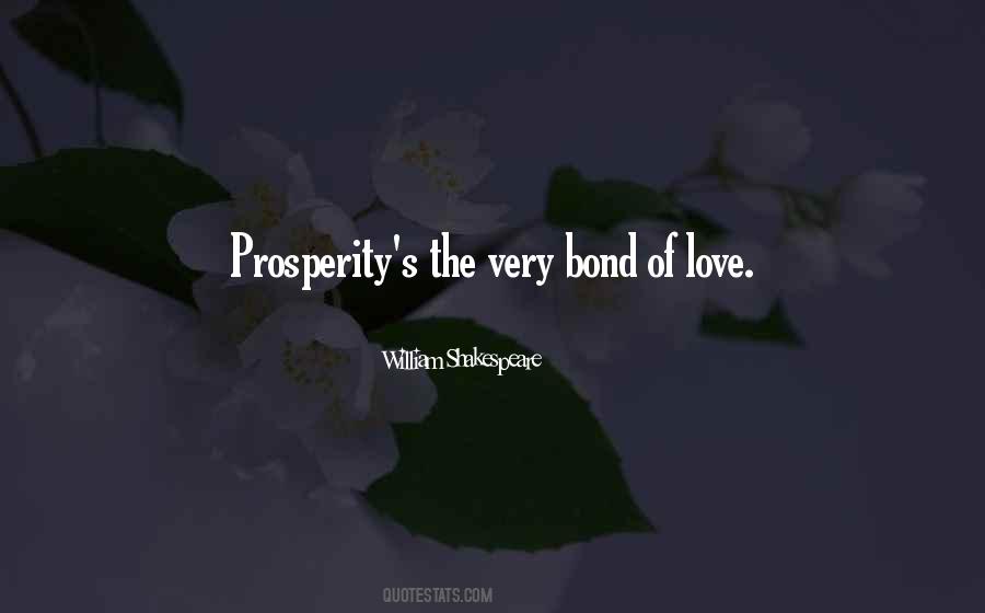 Bond Of Love Quotes #1097547