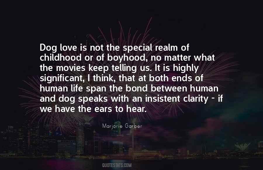 Bond Of Love Quotes #1520033