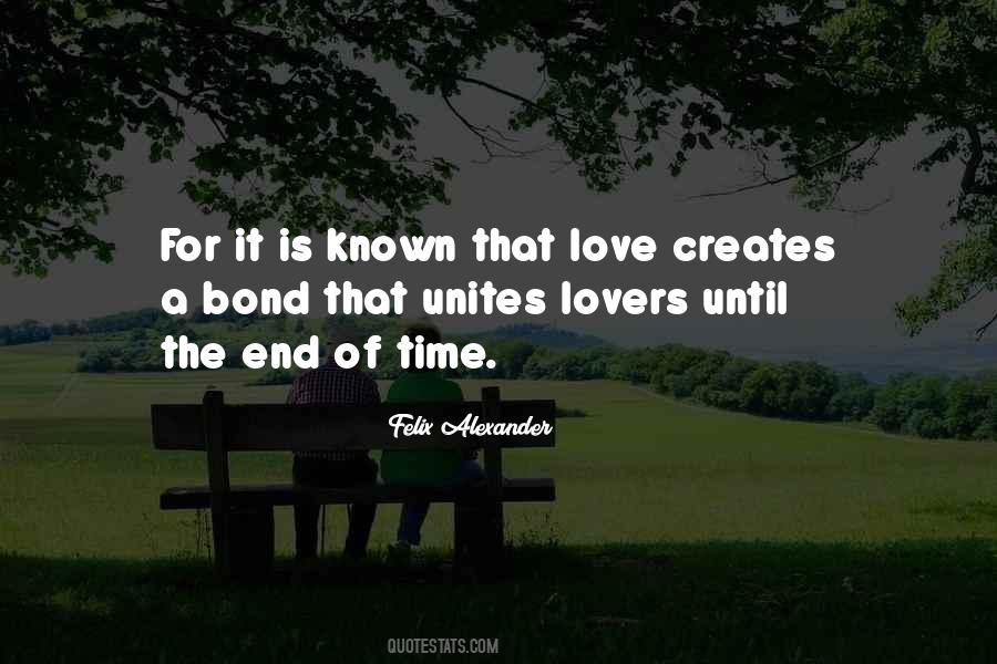 Bond Of Love Quotes #1658213