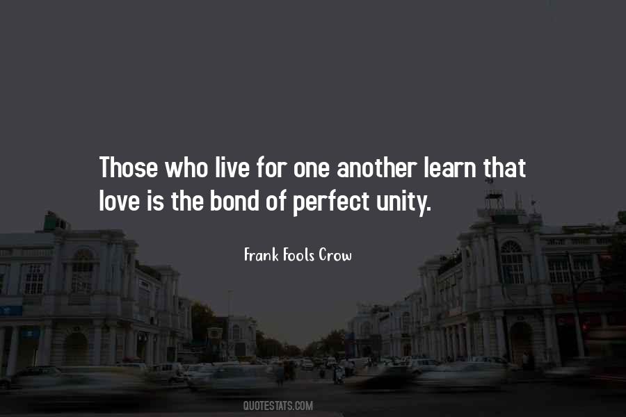 Bond Of Love Quotes #292539