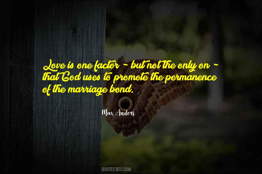 Bond Of Love Quotes #930570