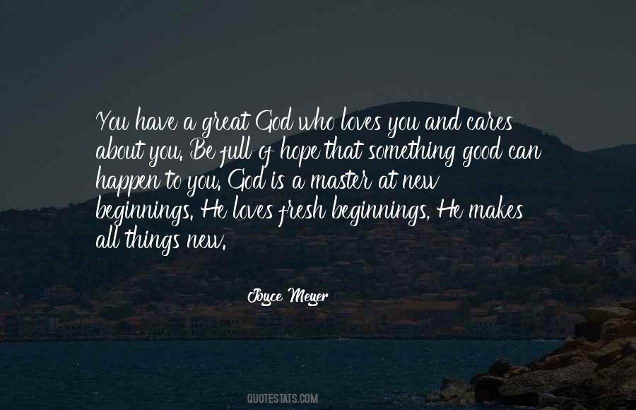 Something Good Is About To Happen Quotes #1180791
