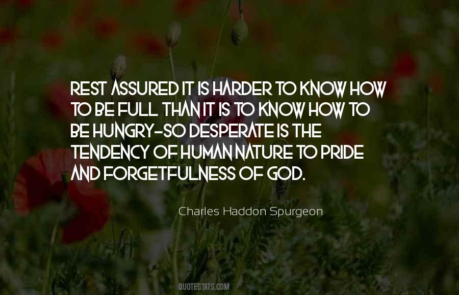 Quotes About Human Pride #1110396