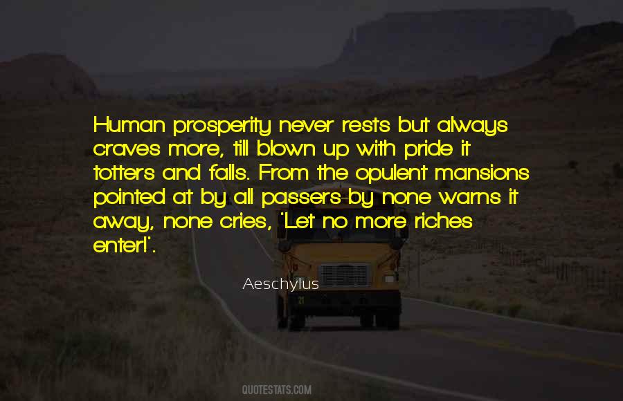 Quotes About Human Pride #228891